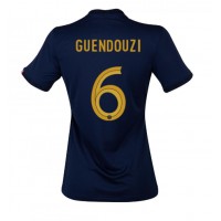 Camisa de time de futebol França Matteo Guendouzi #6 Replicas 1º Equipamento Feminina Mundo 2022 Manga Curta